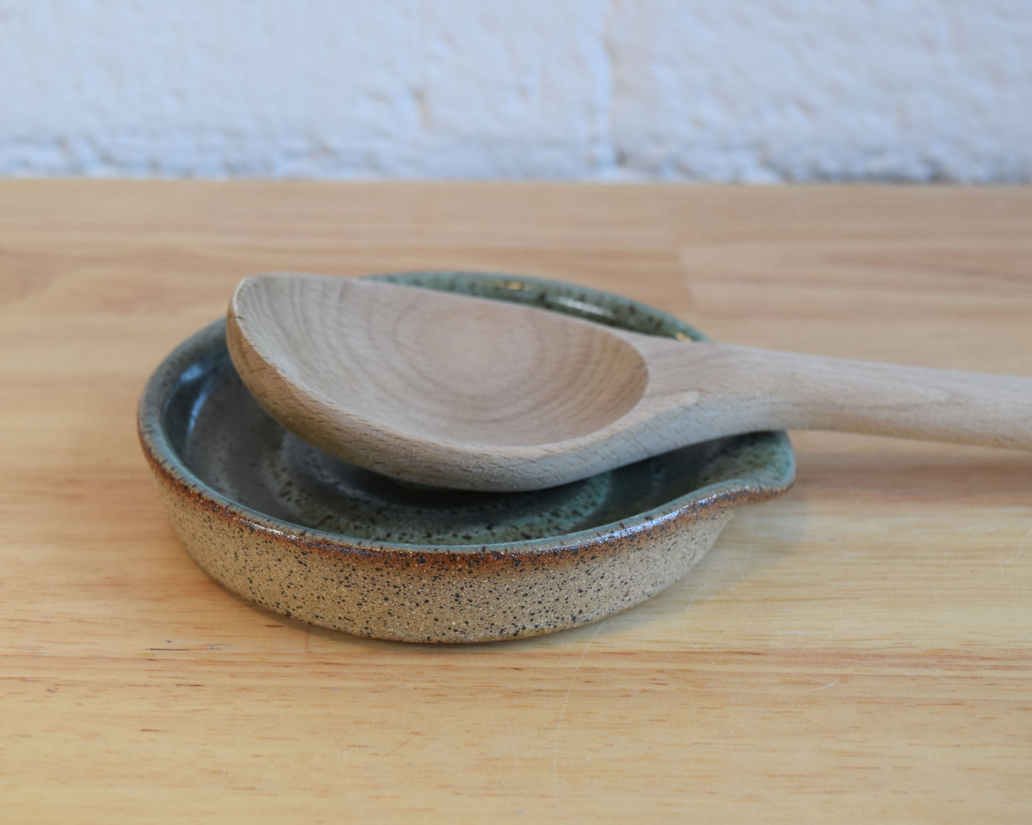 Green Spoon Rest
