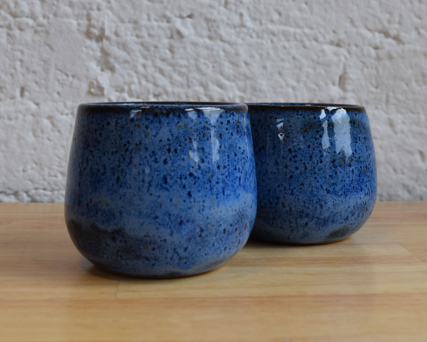 Blue Surprise Shell Wine Cup Set