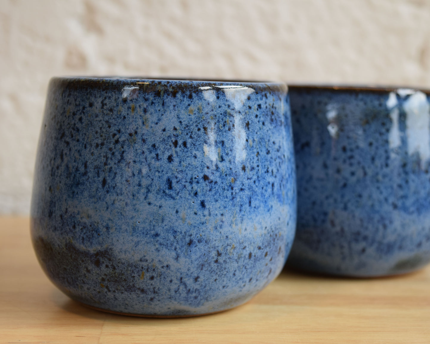 Blue Surprise Shell Wine Cup Set