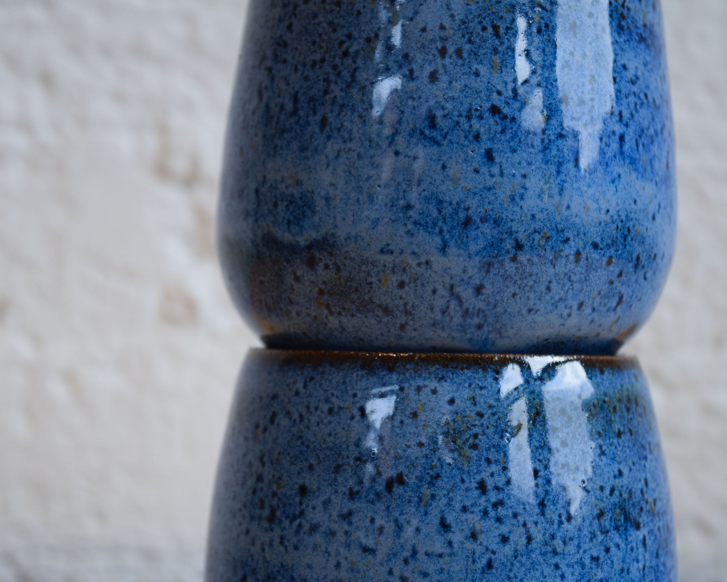 Blue Surprise Shell Wine Cup Set