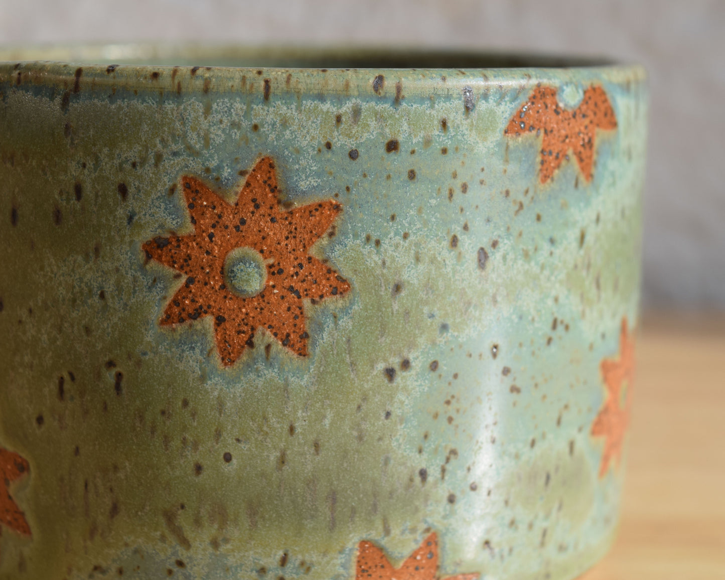 Small Green Planter