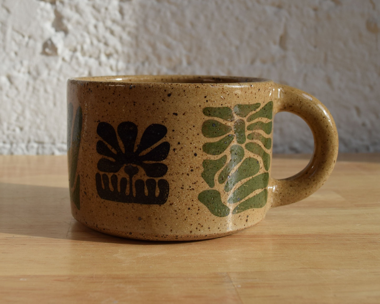Patterned Speckle Mug
