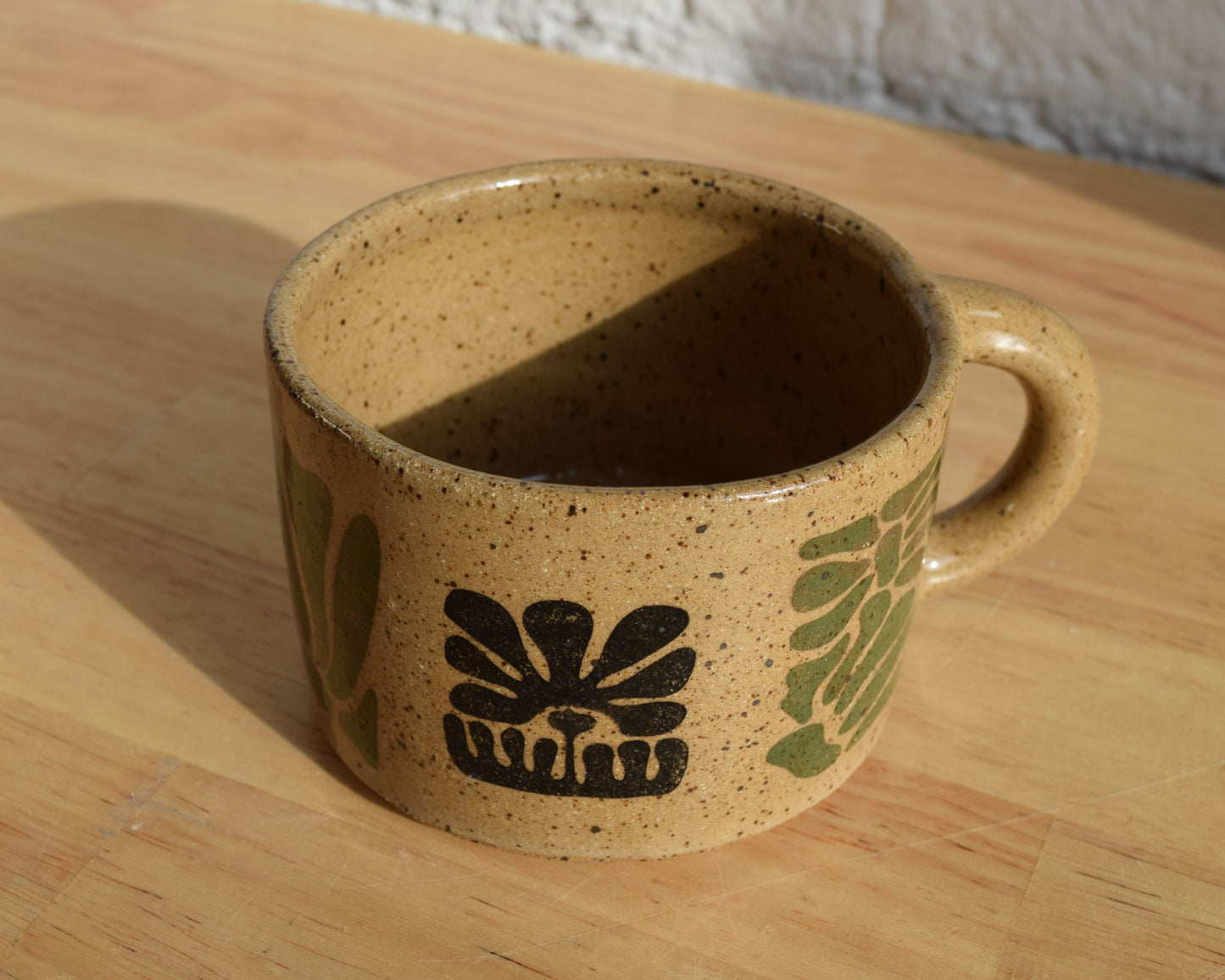 Patterned Speckle Mug