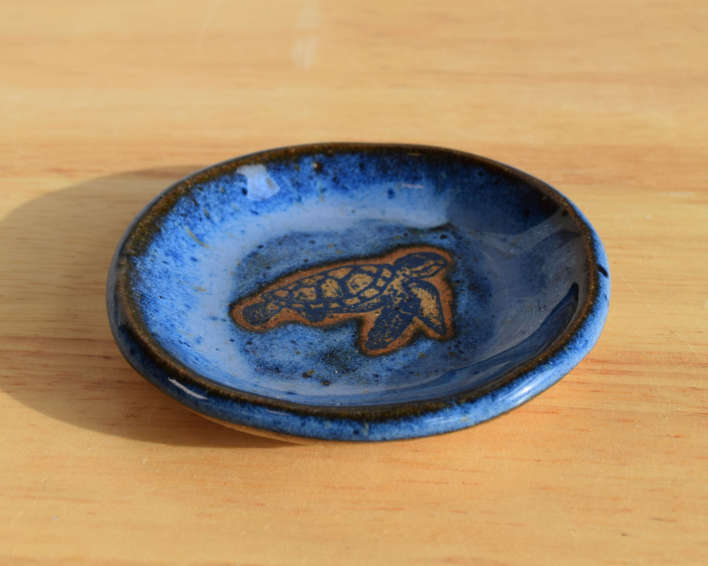 Blue Turtle Ring Dish