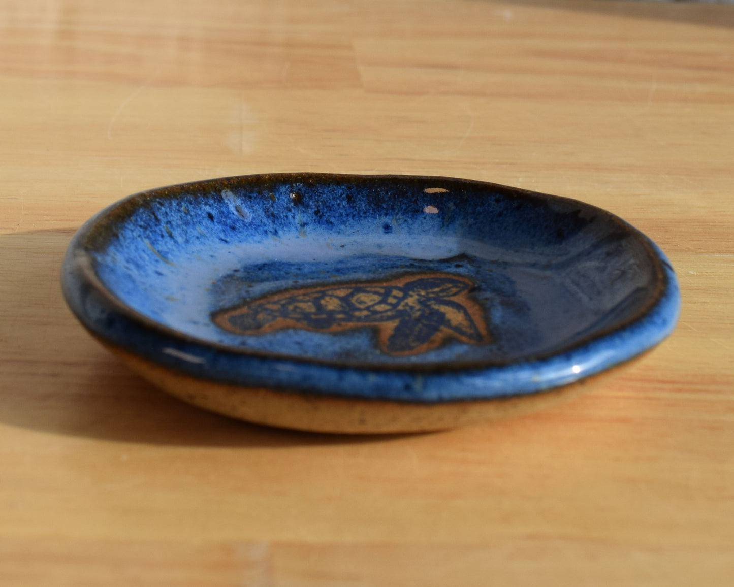 Blue Turtle Ring Dish